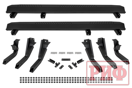 Пороги РИФ силовые расширенные для ГАЗ Соболь NN (+30 мм) RIFGNN-41700