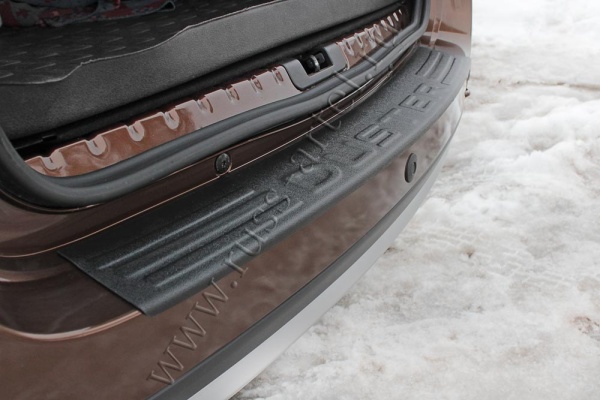 Накладка на задний бампер, вариант 2 Русская артель Renault Duster 2010-2014  NRD-025702