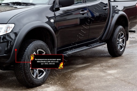 Расширители колесных арок Русская Артель Mitsubishi L200   RML-000100