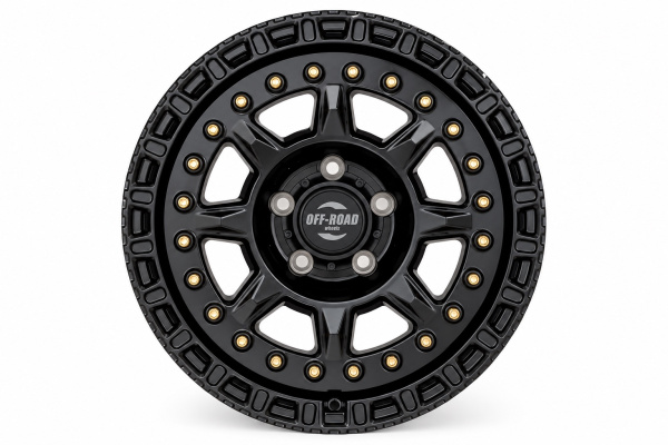 Детали колёсного диска: Диск JEEP литой черный глянцевый 5x127 8,5xR18 d71,6 ET-0 (продаются по 4 шт.) FFL85643-1885-52707GRB-00