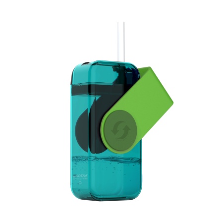 Бутылка JUICY DRINK, 290 мл, бирюза/зеленый  JB300.04-GREEN
