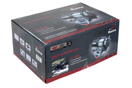 Лебёдка электрическая 12V Runva 4500Albs   EWT4500A