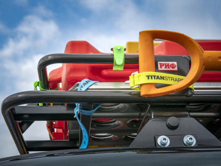 Ремень крепёжный TitanStraps Industrial желтый L = 51 см (Dmax = 14,15 см, Dmin = 5,5 см) TSI-0120-FY