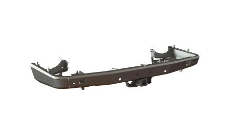 Бампер задний Toyota Land Cruiser 200 2015-2021 под ПТФ STC-TLC200/15-BR-L3