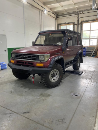 Бампер передний Toyota Land Cruiser Prado 78 REVO под балку STC-TLCP78-BFR-C1-L4