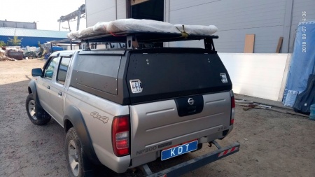 Кунг экспедиционный однодверный KDT Nissan NP300  1728(I)