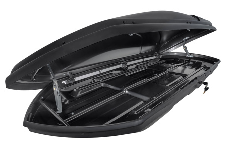 Бокс автомобильный на крышу Pentair COBRA 520L черный глянец, двусторонний