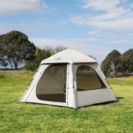 Палатка Naturehike Ango S, 4-местная, быстросборная, капучино CNK2650WS019-4OBR