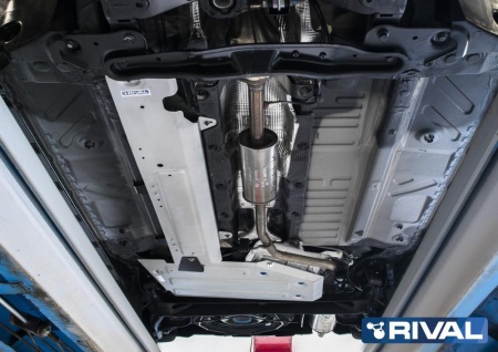 Защита топливного бака RIVAL Nissan Terrano/ Renault Duster  333.4720.1