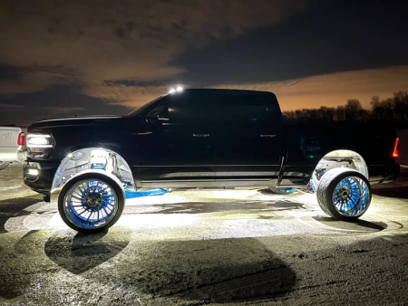 RIGID Rock Light Kit- Холодный белый цвет свечения (4 модуля) 400203