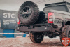 Бампер задний Mitsubishi L200 2019-2024 калитка центр, под ПТФ STC-ML200/19-BR-C1-L2