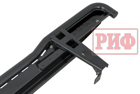 Пороги РИФ силовые Toyota Land Cruiser Prado 150 (чёрные) RIF150-40000-BL