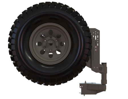 Калитка в задний бампер Tank 300 УСИЛЕННАЯ STC-T300/21-G-HD