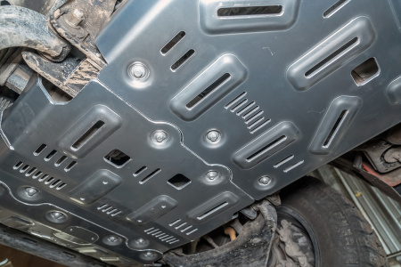 Защита Falcon радиатора, картера, РК, КПП для TANK 300 Off-road version, базовая, алюминиевая, 8 мм 8119223084A