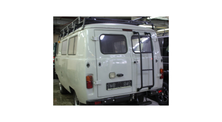 Лестница на заднюю дверь D32 RIVAL UAZ Буханка 2206/29891/3909/3741/3962 1965-  D.6313.1