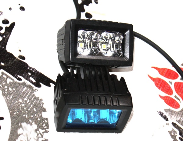 Фара Aurora 2 led, луч-flood, свет белый, 20W, 2200LM, 9-36V ALO-L-2-E7T