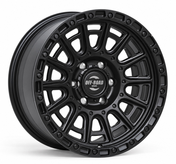 Фото колёсного диска: Диск литой черный матовый 6x139,7 8,5xR18 d106,2 ET+20 (продаются по 4 шт.) FFL2140-1885-63906B+20