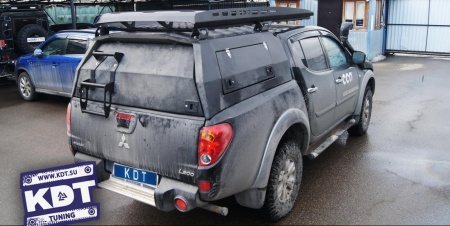 Кунг экспедиционный "Люкс" 3-дверный II поколения KDT Mitsubishi L200 Triton 2005-2014  132812