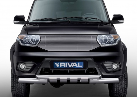 Решетка радиатора d10 RIVAL UAZ Patriot 2014-  G.6301.001