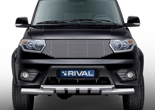 Решетка радиатора d10 RIVAL UAZ Patriot 2014-  G.6301.001