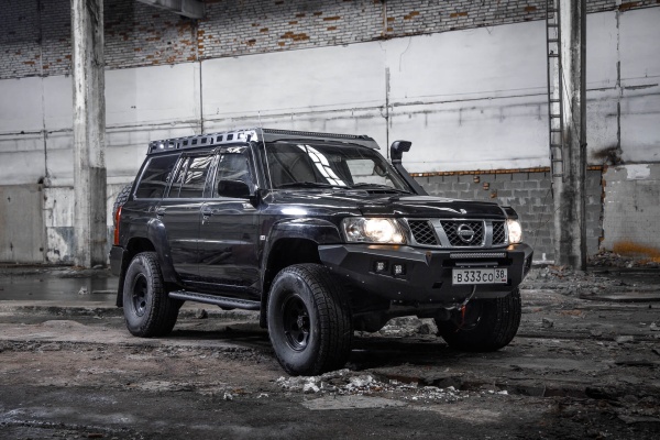 Багажник экспедиционный STC Nissan Patrol Y61 ШТОРКА STC-NPA/97-TR1
