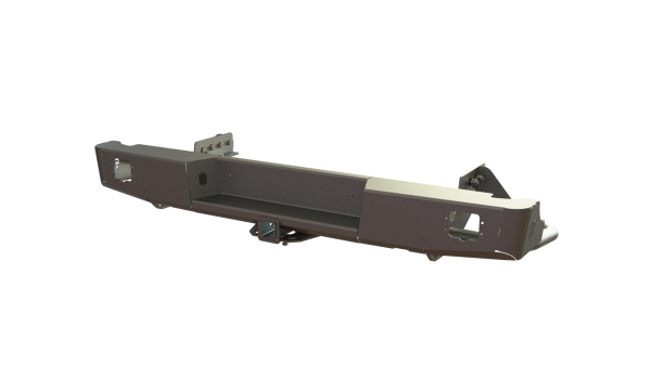 Бампер задний Mitsubishi L200 2006-2013 под ПТФ STC-ML200/06-BR-L2