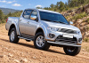 Фото изделия: Защита переднего бампера d76+d42 Rival Mitsubishi L200 2006-2015 R.4004.016