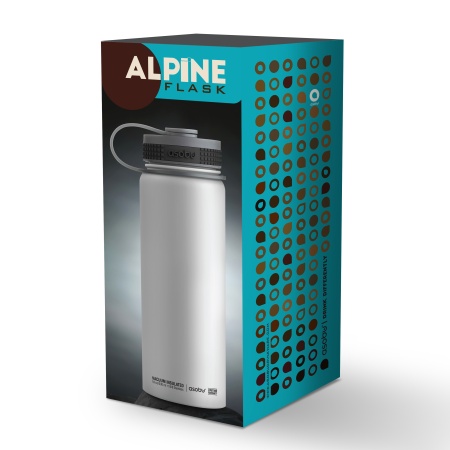 Термос ALPINE, 530 мл, голубой  TMF2.17-BLUE