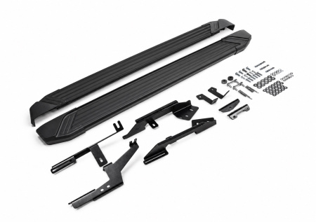 Фото изделия: Порог-площадка Black F173ALB + комплект крепежа Rival Renault Duster/ Nissan Terrano F173ALB.4701.3 — изображение 3