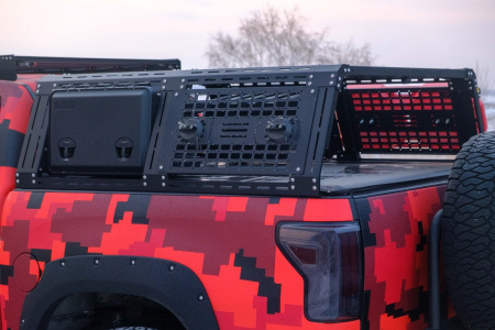 Molle панель большая для грузового каркаса STC Toyota Tundra Crew Max 2006-2021 STC-TTCM/06-CFS-MB