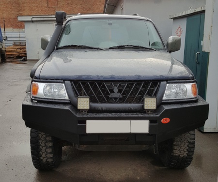 Бампер передний силовой OJeep Mitsubishi Pajero Sport I   02.046.01