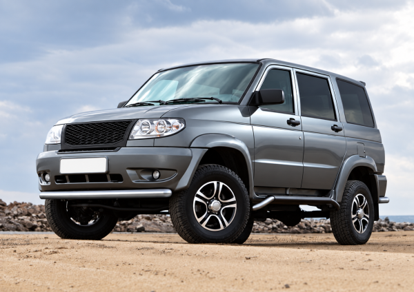 Фото изделия: Защита переднего бампера d76 Rival UAZ Patriot 2005-2014 R.6301.004