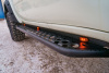 Накладка подсветки порогов Mitsubishi L200 2006-2015 цельная ступень STC-ML200/06-S-C1-led