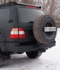 Бампер задний Toyota Land Cruiser 100 калитка центр STC-TLC100-BR-C1