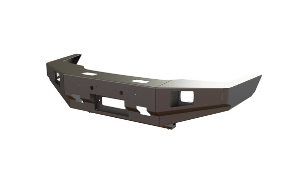 Бампер передний Mitsubishi Pajero Sport 1996-2008 БОДИК 40 под ПТФ STC-MPS1-BF-B40-L1