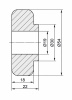 Детали и комплектация: Втулка для верхнего крепления TDR1114, FC41114, BM401114, FC404900 Tough Dog Toyota Land Cruiser 200/Toyota Land Cruiser 100 404454B