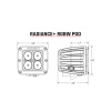 RIGID Radiance Pod (4 светодиода) RGB-W подсветка (пара) 202053