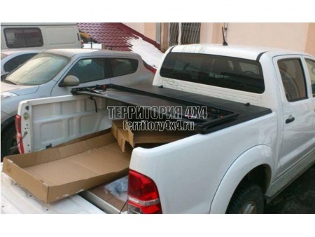Крышка мягкая трехсекционная Kramco на Toyota Hilux (2006-2014) -733151