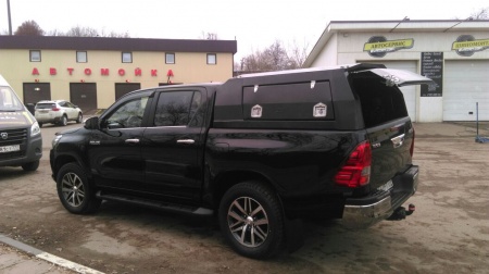 Кунг экспедиционный трехдверный II поколения KDT Toyota HILUX до 2015  15282