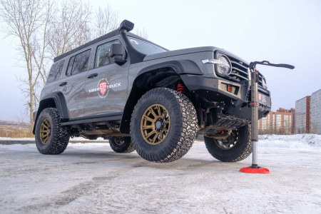 Бампер передний Tank 300 под балку и ПТФ STC-T300/21-BF-C1-L1L4