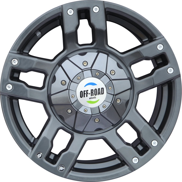 Диск Тойота Ниссан литой серый 6x139,7 8xR16 d110 ET+10 A1680-63910GM+10