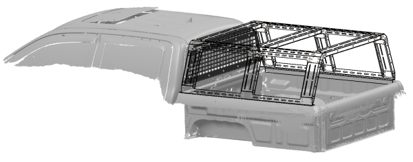 Защита стекла для грузового каркаса STC Sollers ST8 2024+ STC-SST8/24-CFS-1