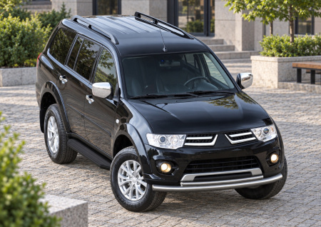 Фото изделия: Порог Premium-Black Rival Great Wall/ Mitsubishi/ Nissan/ Renault Duster/ Ssang Yong/ Suzuki A173ALB — изображение 12
