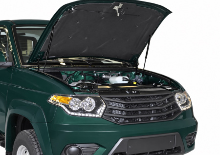 Фото изделия: Амортизаторы капота, 2 шт. Rival UAZ Patriot 2005-/UAZ Pickup 2008- A.ST.6302.1 — изображение 1