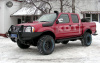 Пороги силовые KDT 1703 Nissan NP-300