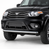 Фото изделия: Защита переднего бампера d76 Rival UAZ Patriot 2014-2016- R.6302.001