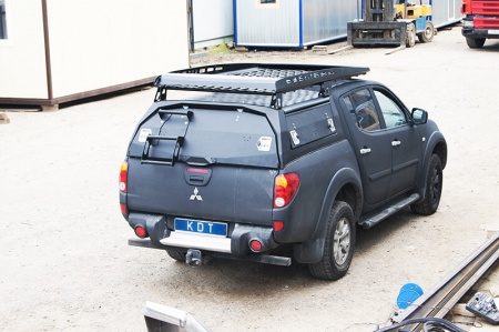 Кунг экспедиционный "Люкс" трехдверный KDT Mitsubishi L200 2005-2014  13281