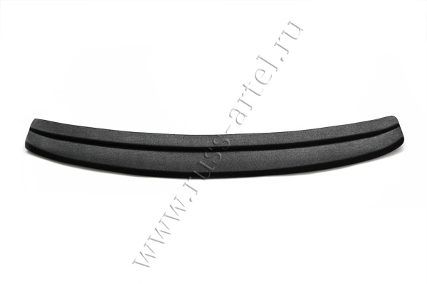 Накладка на задний бампер Hyundai Solaris I 2010-2014 (седан) шагрень NHS-019902