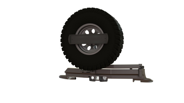 Бампер задний Mitsubishi Pajero Sport 2008-2015 ОБЛЕГЧЕННЫЙ калитка центр STC-MPS2-BRR-C1