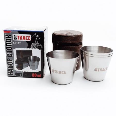 Набор стопок BTrace 4шт х 80 мл  С0112